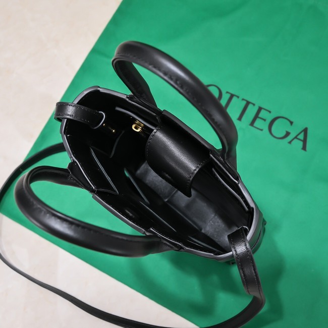 Bottega Veneta Mini Cassette Tote Bag 709341 black
