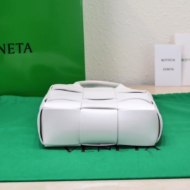Bottega Veneta Mini Cassette Tote Bag 709341 white