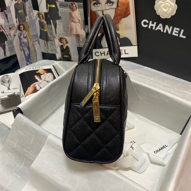 CHANEL Bowling Bag AS3034 black