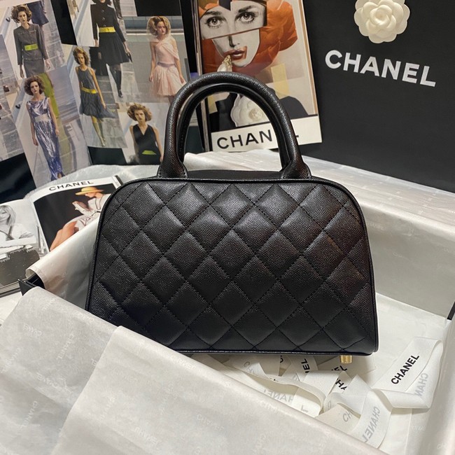 CHANEL Bowling Bag AS3034 black