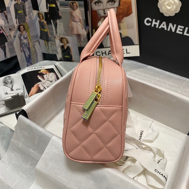 CHANEL Bowling Bag AS3034 pink