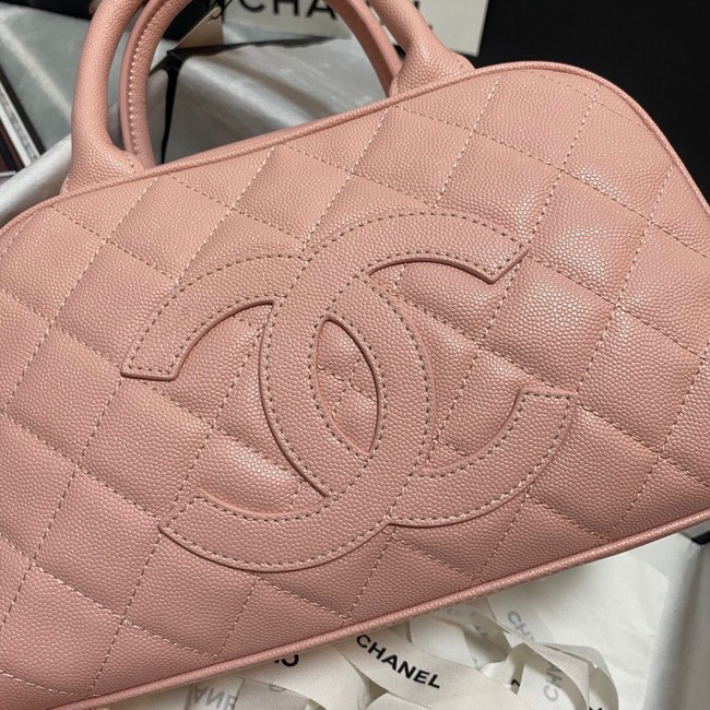 CHANEL Bowling Bag AS3034 pink