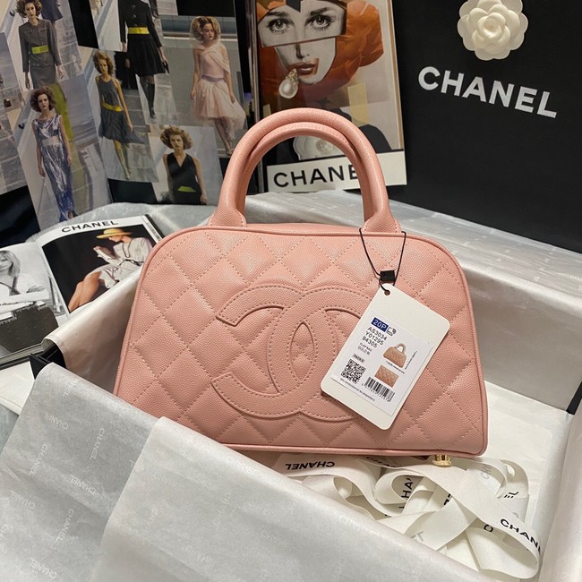 CHANEL Bowling Bag AS3034 pink