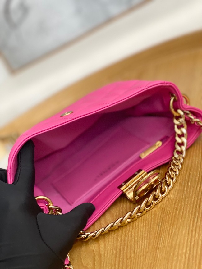 Chanel SMALL HOBO BAG AS3476 Fuchsia