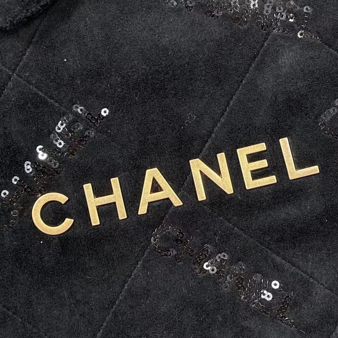 CHANEL 22 HANDBAG AS3261 Black