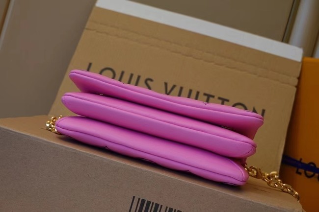 Louis Vuitton POCHETTE COUSSIN M80742 rose