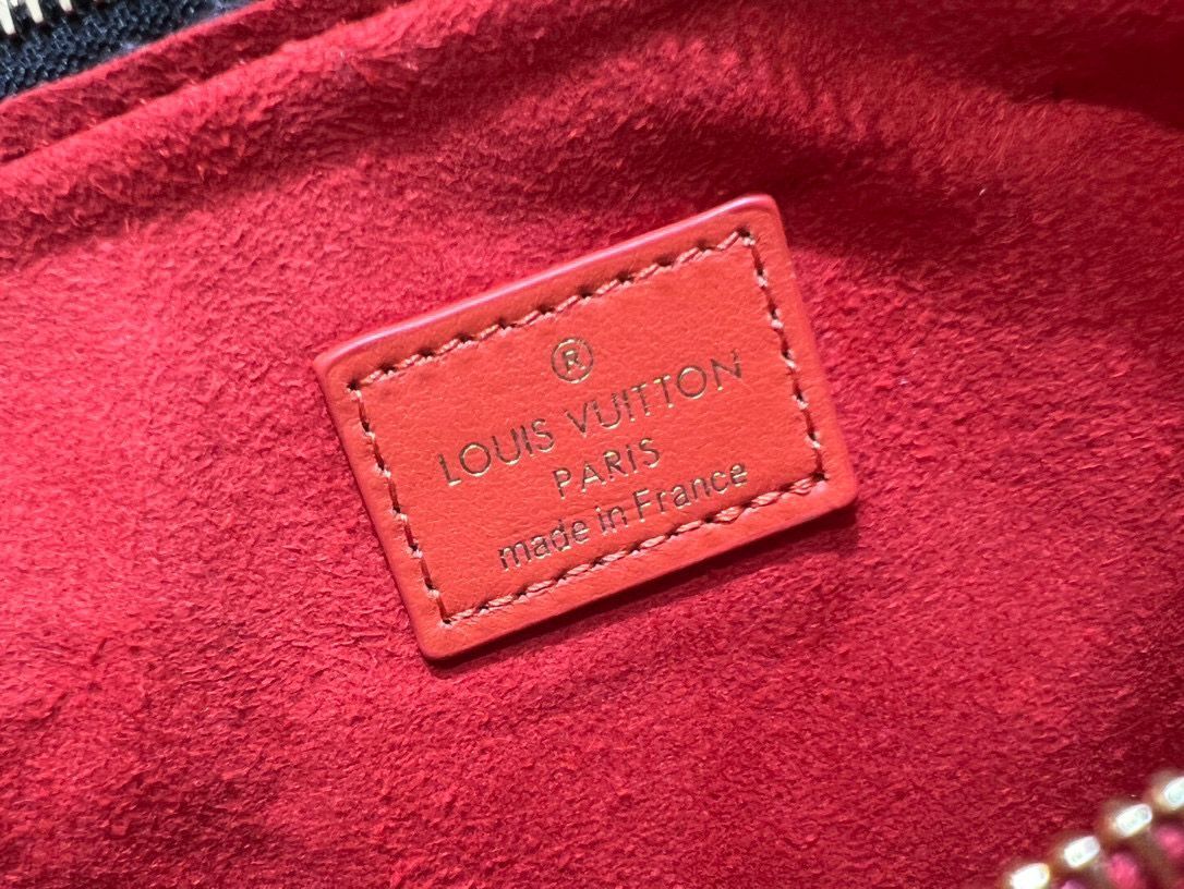 Louis Vuitton Original patent leather COUSSIN MM M20369 Black
