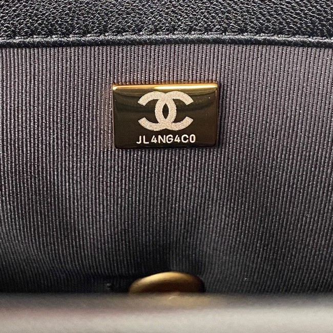 CHANEL FLAP BAG AS3214 black