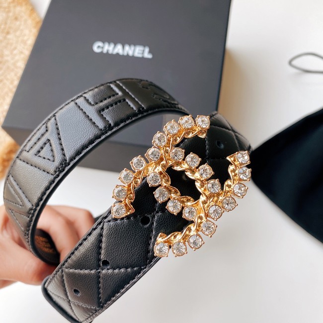 Chanel 30MM Leather Belt CH2587