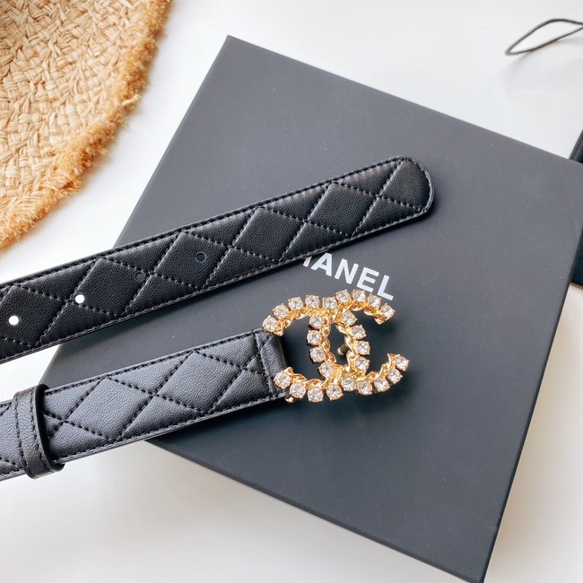 Chanel 30MM Leather Belt CH2587