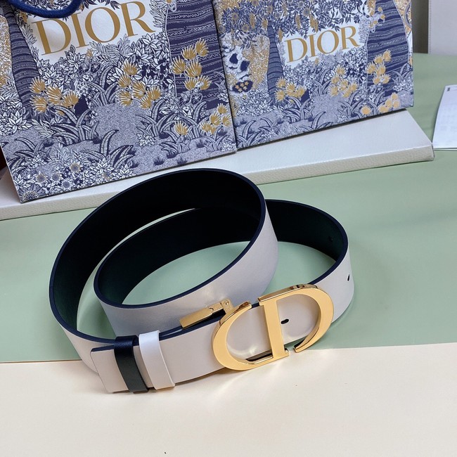 DIOR 30 MONTAIGNE REVERSIBLE BELT 35 MM B0179UWG