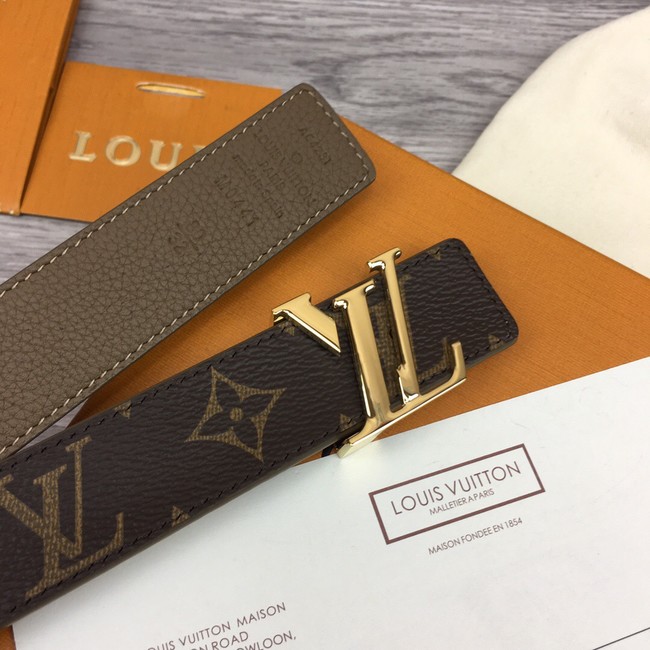 Louis Vuitton calf leather 35MM BELT M0454S