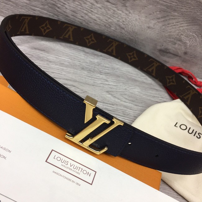 Louis Vuitton calf leather 35MM BELT M0455S