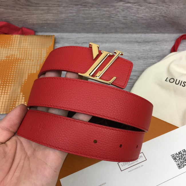 Louis Vuitton calf leather 35MM BELT M0456S