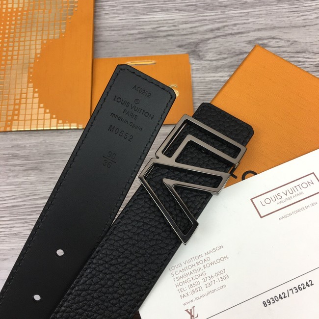 Louis Vuitton calf leather 35MM BELT M0457S