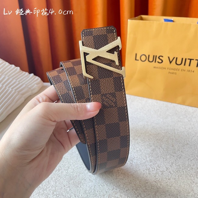 Louis Vuitton calf leather 40MM BELT M0460S