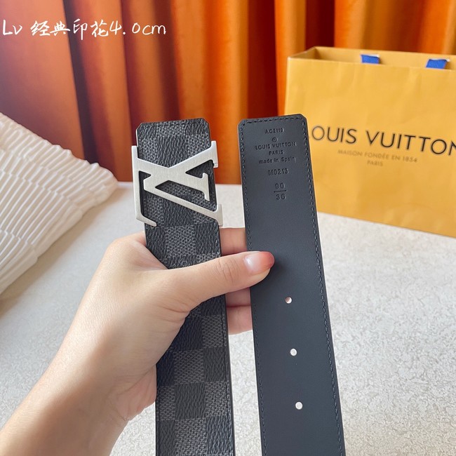 Louis Vuitton calf leather 40MM BELT M0461S