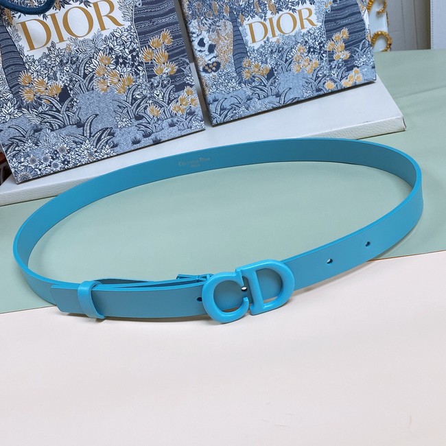 DIOR 30 MONTAIGNE REVERSIBLE BELT 20 MM Calfskin B0184UW