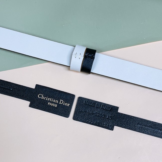 DIOR 30 MONTAIGNE REVERSIBLE BELT Calfskin 20 MM B0178U