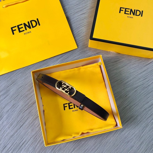 Fendi Leather Belt 15MM 2763