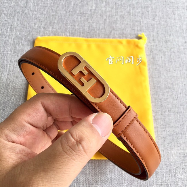 Fendi Leather Belt 20MM 2754