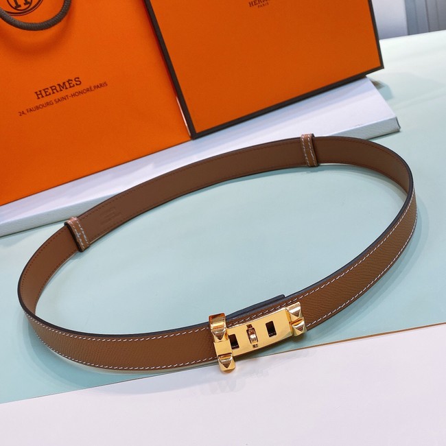 Hermes Leather Belt 24MM 26995