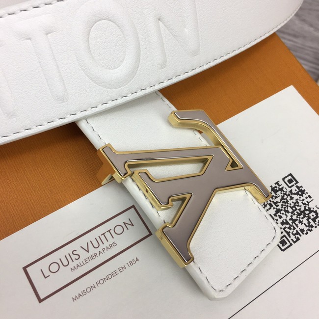 Louis Vuitton calf leather 35MM BELT M0467S