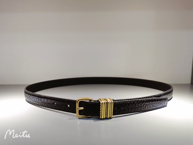 Yves saint Laurent calf leather BELT 26993