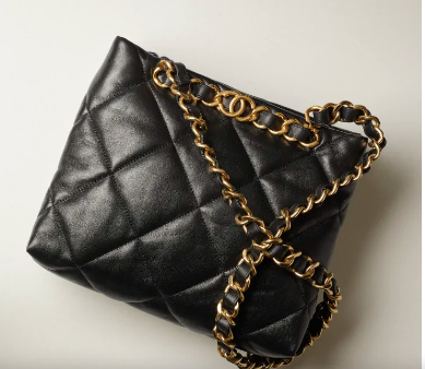 Chanel SMALL SHOPPING BAG AS3502 BLACK