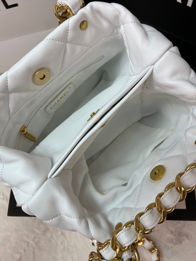 Chanel SMALL SHOPPING BAG AS3502 WHITE