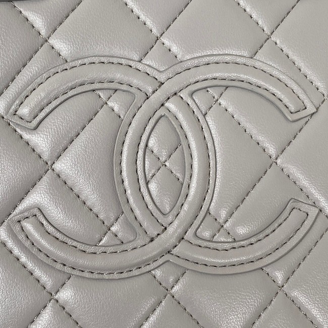 Chanel VANITY CASE AS3345 GRAY