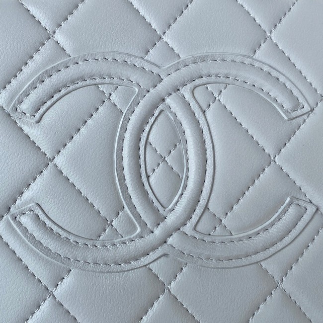 Chanel VANITY CASE AS3345 WHITE