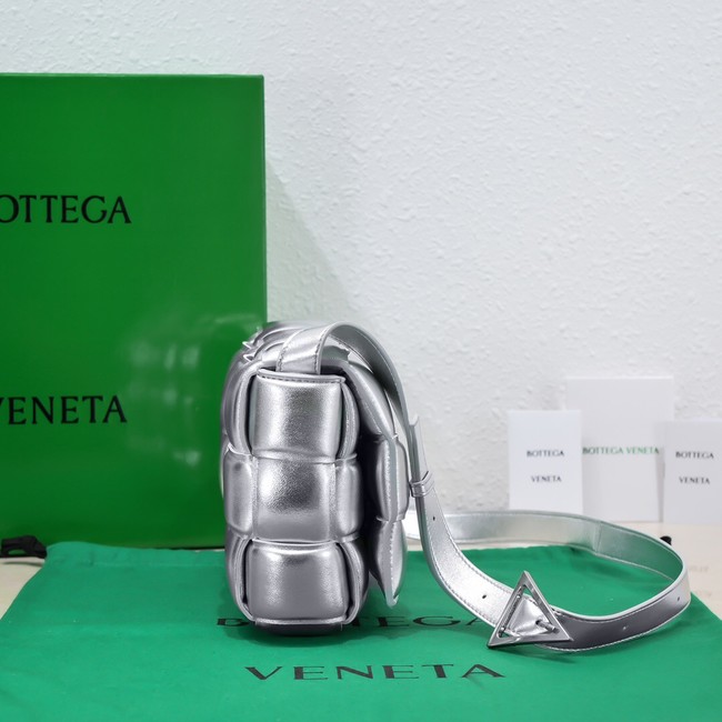 Bottega Veneta Padded Cassette 591970 silver