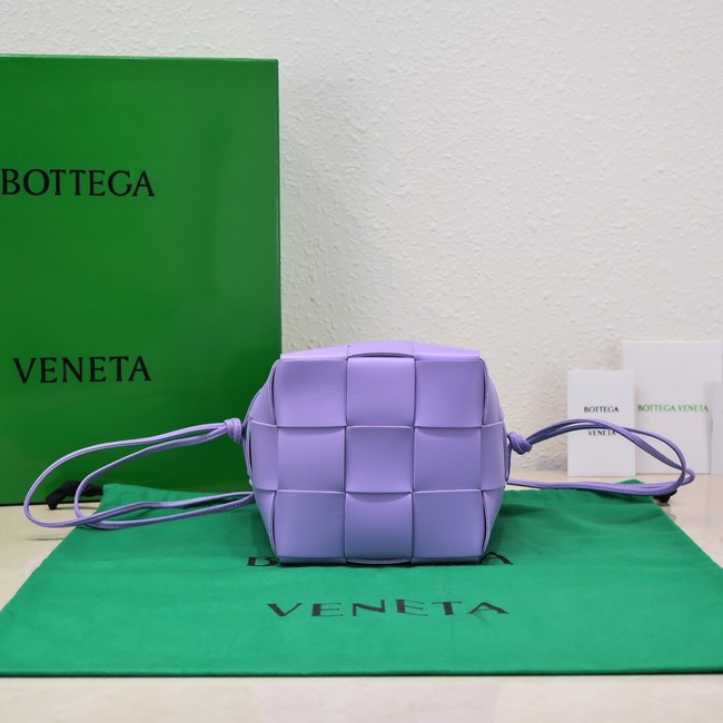 Bottega Veneta Small Cassette Bucket Bag 680218 Wisteria