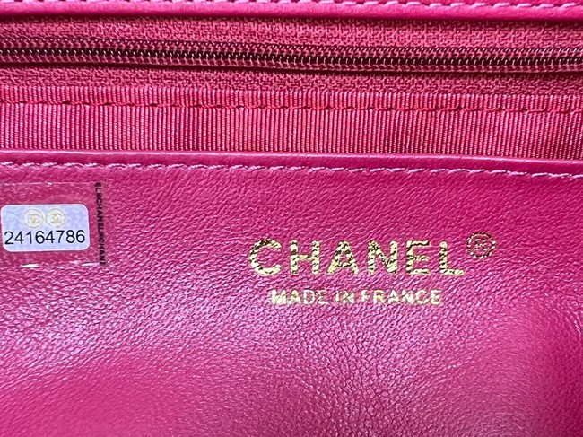 Chanel SMALL SHOPPING BAG AS3477 Fuchsia