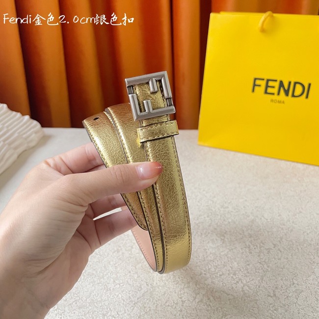 Fendi Leather Belt 20MM 2773