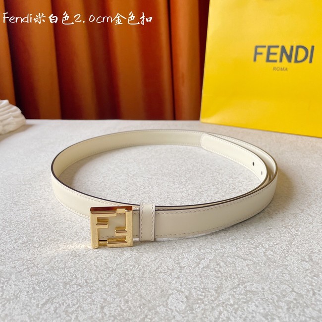 Fendi Leather Belt 20MM 2775