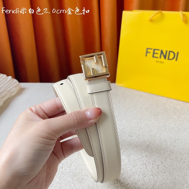 Fendi Leather Belt 20MM 2775