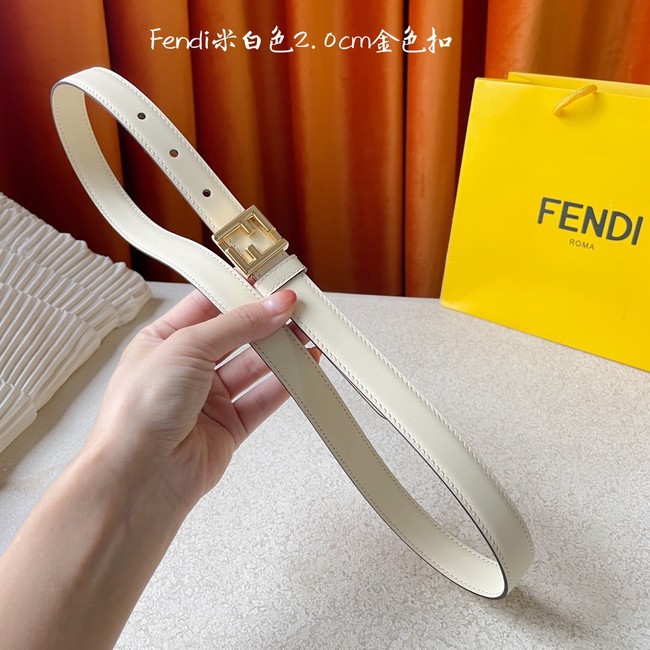 Fendi Leather Belt 20MM 2775