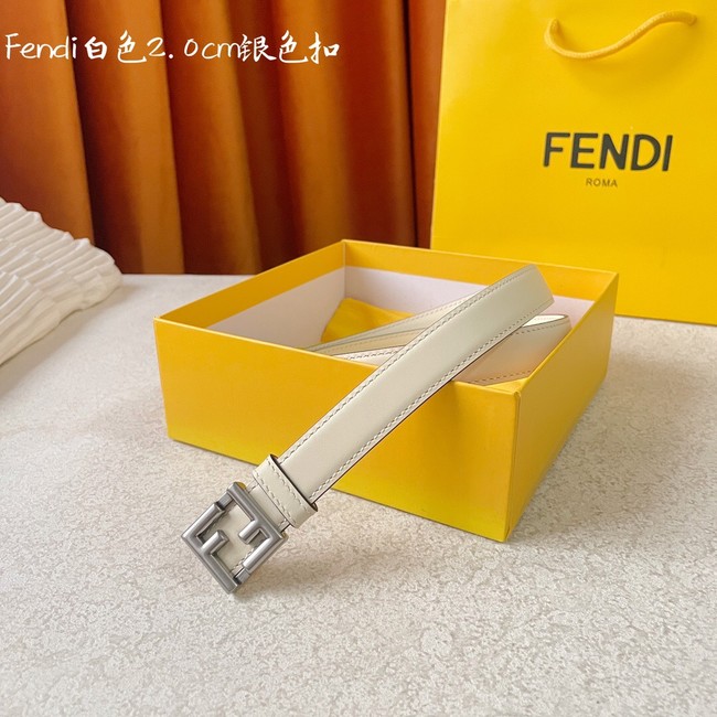 Fendi Leather Belt 20MM 2776