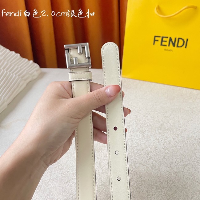 Fendi Leather Belt 20MM 2776