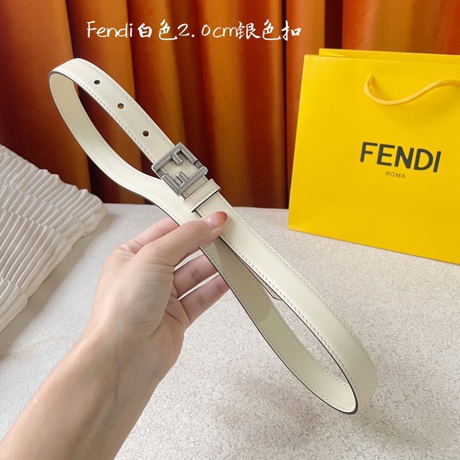 Fendi Leather Belt 20MM 2776