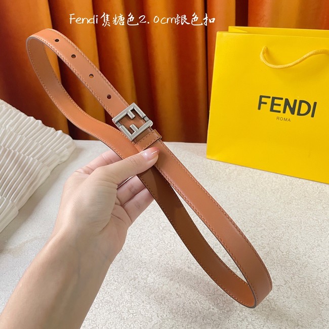 Fendi Leather Belt 20MM 2778