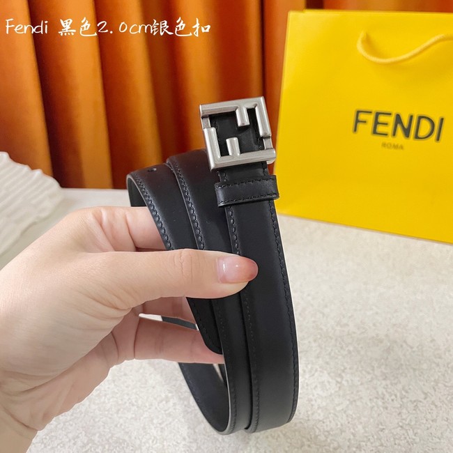 Fendi Leather Belt 20MM 2779