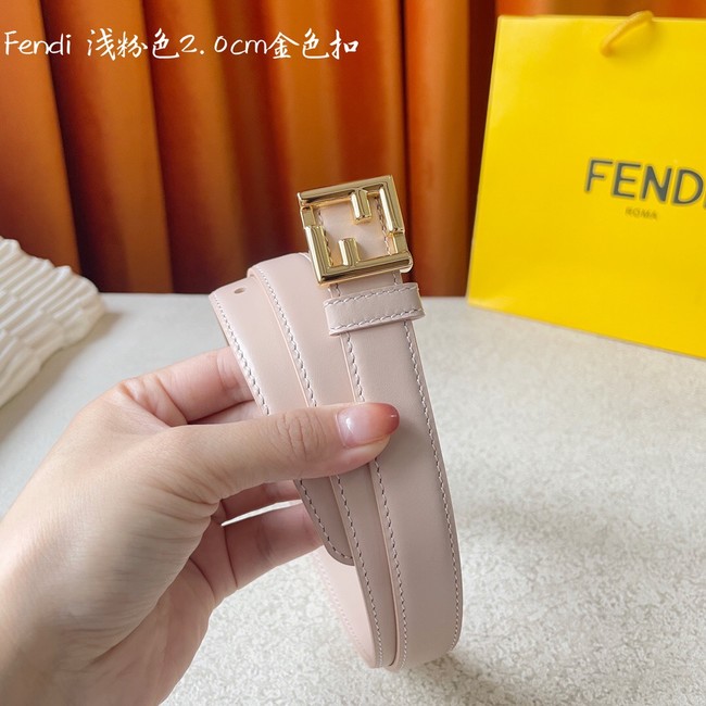 Fendi Leather Belt 20MM 2781