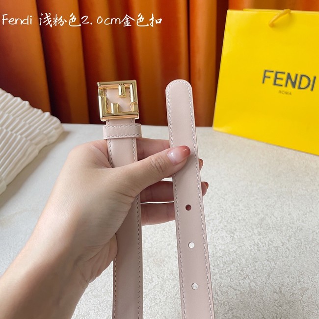 Fendi Leather Belt 20MM 2781