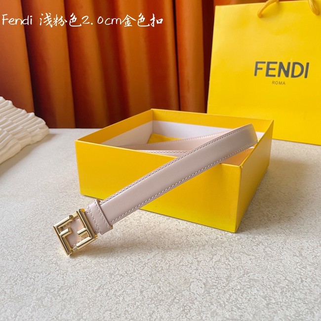 Fendi Leather Belt 20MM 2781