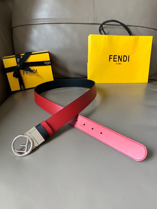 Fendi Leather Belt 34MM 2768