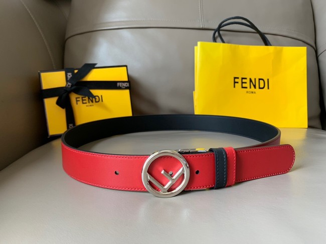 Fendi Leather Belt 34MM 2768