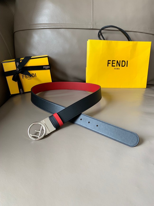 Fendi Leather Belt 34MM 2768